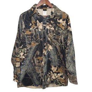 Lapco Breakup Camouflage Pearl Snap USA